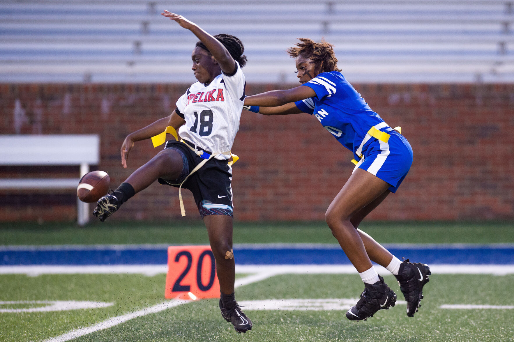 Auburn High vs Opelika flag football
